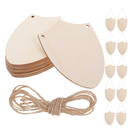 Tofficu 20 Stück Unbearbeitete Holzschild Ausschnitte für Diy Projekte Leere Holzornamente zur Dekoration von Zuhause Partys und Hochzeiten Kreativ Gestalten und Individuell Gestalten von Tofficu