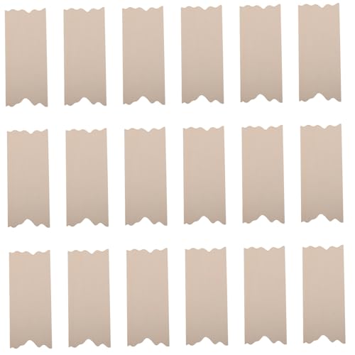 Tofficu 20 Stück Unfertige Holzschilder Bastelplatten für Kreative Diy Projekte für Hochzeiten Partys und Dekorationen von Tofficu