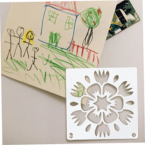 Tofficu 20 Stücke Blume Schablone Sammelalbum Schablonen Zeichnung Schablonen Vorlagen Für Tofficu 20 Stücke Blume Schablone Sammelalbum Schablonen Zeichnung Schablonen Vorlagen Für von Tofficu