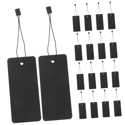Tofficu 200 Satz Teiliges Schwarze Preisschilder mit Schnur Papier Anhänger zum Beschriften Vielseitige Markierungsetiketten für Kleidung und Hochzeitsanhänger Langlebige Tofficu 200 Satz Teiliges Schwarze Preisschilder mit Schnur Papier Anhänger zum Beschriften Vielseitige Markierungsetiketten für Kleidung und Hochzeitsanhänger Langlebige von Tofficu