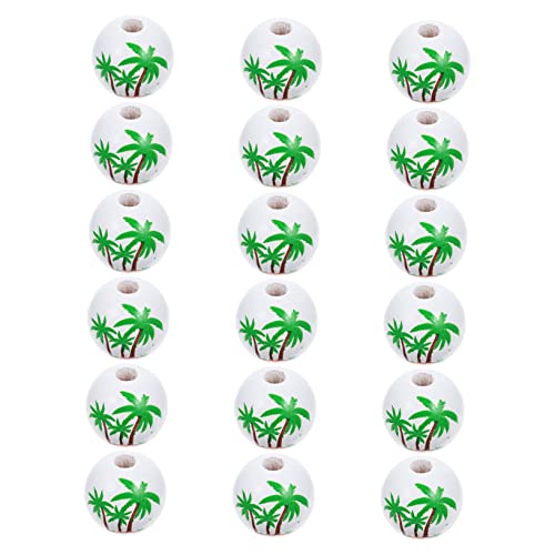 Tofficu 200 Stk. Holzperlen für DIY Basteln Glatte Oberfläche Vielseitig Einsetzbar für Hawaii Party Dekorationen Schmuckherstellung und Familienaktivitäten Tofficu 200 Stk. Holzperlen für DIY Basteln Glatte Oberfläche Vielseitig Einsetzbar für Hawaii Party Dekorationen Schmuckherstellung und Familienaktivitäten von Tofficu