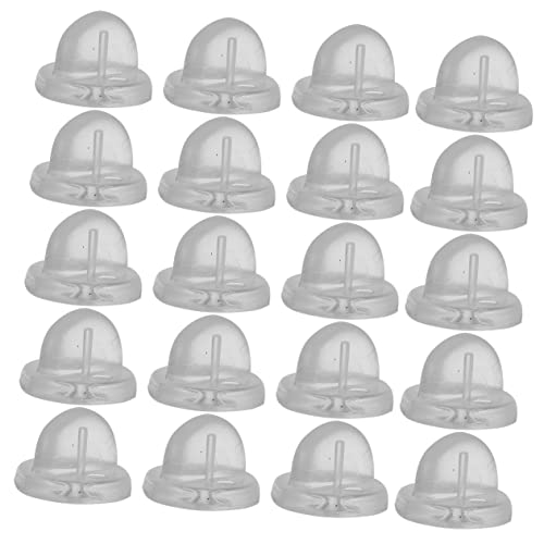 Tofficu 200 Stück Anstecknadelschnallen für Abzeichen Ersatz für Sichere Befestigungen für DIY Projekte und Schmuckherstellung Tofficu 200 Stück Anstecknadelschnallen für Abzeichen Ersatz für Sichere Befestigungen für DIY Projekte und Schmuckherstellung von Tofficu