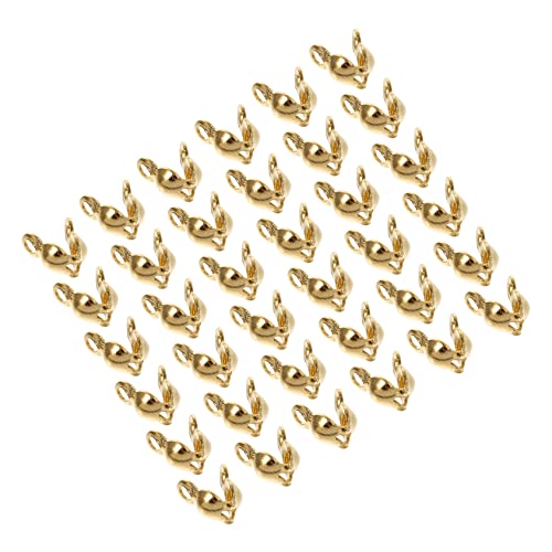 Tofficu 200 Stück Diy Ketten und Armbandverschlüsse Doppelte Kopfverriegelung für Schmuckbasteln und Personalisierte Designs Tofficu 200 Stück Diy Ketten und Armbandverschlüsse Doppelte Kopfverriegelung für Schmuckbasteln und Personalisierte Designs von Tofficu