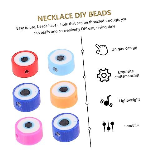 Tofficu 200 Stück Evil Eye Kleine Spacer Perlen für DIY Schmuckherstellung Lose Augen Perlen für Armbänder Halsketten Basteln Charmante Türkische Schutzperlen für Handwerk Tofficu 200 Stück Evil Eye Kleine Spacer Perlen für DIY Schmuckherstellung Lose Augen Perlen für Armbänder Halsketten Basteln Charmante Türkische Schutzperlen für Handwerk von Tofficu