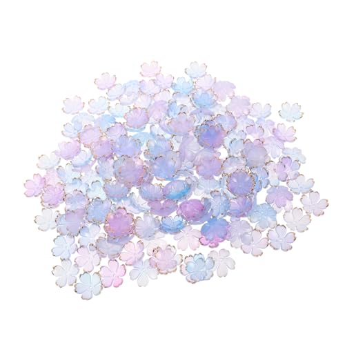 Tofficu 200 Stück Fünf Petal Farbverlauf Blütenperlen Spacer für DIY Schmuckherstellung Armband Perlenkappen Handliche Leichte Schmuckzubehör für Halsketten Armreifen und Bastelprojekte Tofficu 200 Stück Fünf Petal Farbverlauf Blütenperlen Spacer für DIY Schmuckherstellung Armband Perlenkappen Handliche Leichte Schmuckzubehör für Halsketten Armreifen und Bastelprojekte von Tofficu