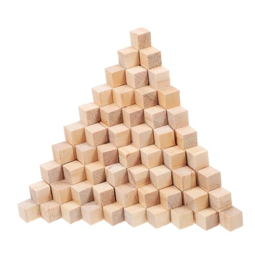 Tofficu 200 Stück Holzklötzchen Unbehandelte Quadratische Holzbausteine aus Massivem Kiefernholz Stabile Bau Lernwürfel für Vielseitig zum Basteln und Dekorieren Natürliche Holzstruktur Tofficu 200 Stück Holzklötzchen Unbehandelte Quadratische Holzbausteine aus Massivem Kiefernholz Stabile Bau Lernwürfel für Vielseitig zum Basteln und Dekorieren Natürliche Holzstruktur von Tofficu