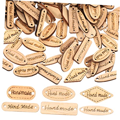 Tofficu 200 Stück Kleidung handgemachter Holzknopf Maschenmarkierer nähen Etiketten Schild DIY-Etikett bastelzeug craft label tagger knöpfe Retro-Holzetikett Holzknopfetikett hölzern Brown Tofficu 200 Stück Kleidung handgemachter Holzknopf Maschenmarkierer nähen Etiketten Schild DIY-Etikett bastelzeug craft label tagger knöpfe Retro-Holzetikett Holzknopfetikett hölzern Brown von Tofficu
