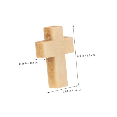Tofficu 200 Stück Kleine Holzkreuze Anhänger Naturbelassen mit Rustikale Vintage Holzperlen für DIY Schmuckherstellung Armband Halskette Basteln Kreative Kreuzperlen Zubehör Tofficu 200 Stück Kleine Holzkreuze Anhänger Naturbelassen mit Rustikale Vintage Holzperlen für DIY Schmuckherstellung Armband Halskette Basteln Kreative Kreuzperlen Zubehör von Tofficu