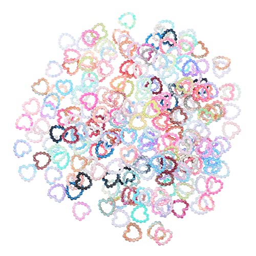 Tofficu 200 Stück Resin Perlen Mix Bunte Imitationsperlen Charm Diy Schmuck Zubehör für Basteln Armbänder Haarschmuck Scrapbooking Tofficu 200 Stück Resin Perlen Mix Bunte Imitationsperlen Charm Diy Schmuck Zubehör für Basteln Armbänder Haarschmuck Scrapbooking von Tofficu