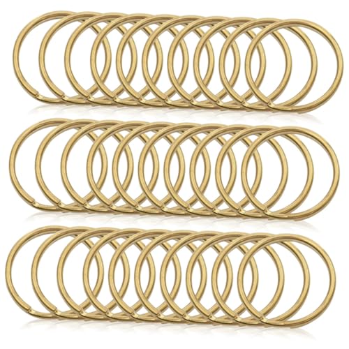 Tofficu 200 Stück Schlüsselringe aus Robustem Legierungs Eisen Retro Stil Vielseitig Einsetzbar für Schlüsselanhänger DIY Schmuck und Dekoration Langlebig und Verformungsbeständig Tragbar von Tofficu