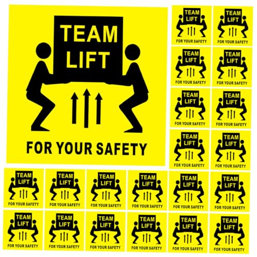 Tofficu 200 Stück Team Lift Warnaufkleber Langlebige Versandetiketten mit Sicherheitshinweis für Schwere Lasten Vielseitig Einsetzbar in Lager Industrie und Transport Tofficu 200 Stück Team Lift Warnaufkleber Langlebige Versandetiketten mit Sicherheitshinweis für Schwere Lasten Vielseitig Einsetzbar in Lager Industrie und Transport von Tofficu