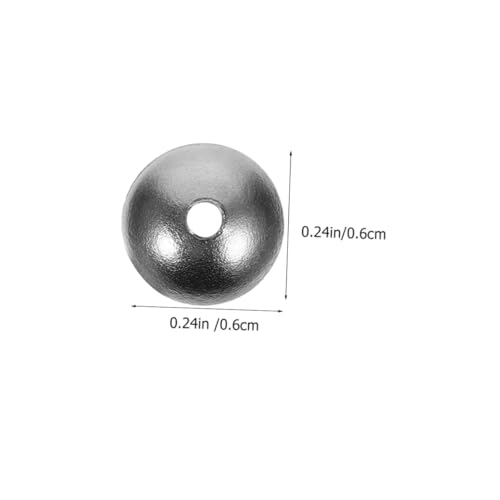 Tofficu 200 Stück Teiliges Edelstahl Perlenkappen Halbmondform Schmuckverbinder für Armbänder Bastelperlen Zubehör zum Auffädeln DIY Schmuckherstellung von Tofficu