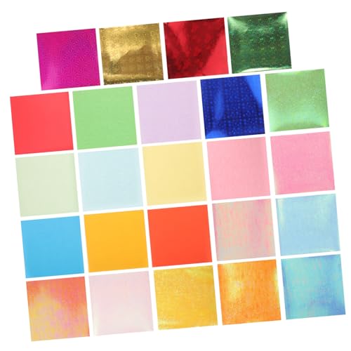 Tofficu 200 Stück Teiliges Origami Papier Doppelseitig Buntes Faltpapier Glänzendes Bastelpapier für DIY Handarbeiten Leicht zu Falten Sichere Materialien für Geschenkdekoration Tofficu 200 Stück Teiliges Origami Papier Doppelseitig Buntes Faltpapier Glänzendes Bastelpapier für DIY Handarbeiten Leicht zu Falten Sichere Materialien für Geschenkdekoration von Tofficu