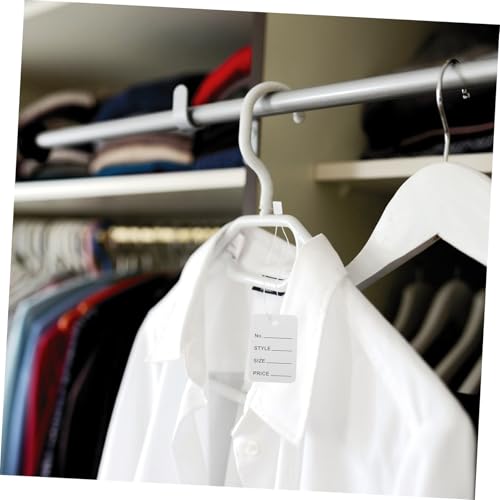 Tofficu 2000 Stück Teiliges Weiße Preisschilder mit Sicherem Selbstverriegelungsverschluss für Schmuck und Kleidung Robuste Hängeetiketten mit Weißer Schnur Zeitsparend und Langlebig für Tofficu 2000 Stück Teiliges Weiße Preisschilder mit Sicherem Selbstverriegelungsverschluss für Schmuck und Kleidung Robuste Hängeetiketten mit Weißer Schnur Zeitsparend und Langlebig für von Tofficu