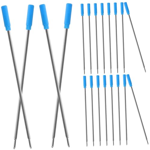 Tofficu Dauerhafte Nutzung Tragbare Kugelschreiber Minen 20 Stücke Pack Neutral Gel Stift Ersatz Minen Für Büro von Tofficu