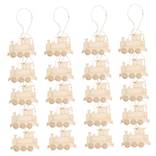 Tofficu 20Stücke Holz Zug Ausschnitte Unfertige Holzscheiben für DIY Bastelarbeiten Dekorative Zugkopfmotive für Projekte und Individuelles Gestalten Tofficu 20Stücke Holz Zug Ausschnitte Unfertige Holzscheiben für DIY Bastelarbeiten Dekorative Zugkopfmotive für Projekte und Individuelles Gestalten von Tofficu