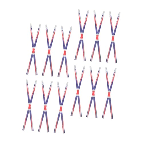 Tofficu 24 Stück Teiliges Holzstifte für Britischer Flagge Schreibstifte mit Radiergummi Leicht zu Spitzen Bunte Muster für Schule Büro Kunstprojekte und Feierlichkeiten von Tofficu
