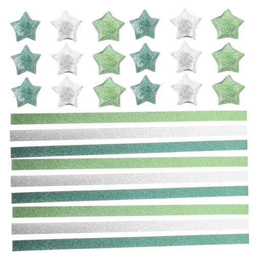 Tofficu 240 Stück DIY Origami Papier Glitzerpapier für Bastelprojekte Sternenpapier Farbverlauf für Kreative Origami Kunst und Handarbeiten Tofficu 240 Stück DIY Origami Papier Glitzerpapier für Bastelprojekte Sternenpapier Farbverlauf für Kreative Origami Kunst und Handarbeiten von Tofficu