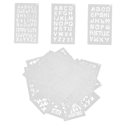 Tofficu 24Blatt Teiliges Graffiti Schablonen Wiederverwendbare Buchstaben Alphabet Sprayvorlagen Präzise Ausgeschnitten Langlebig für Scrapbooking Journal DIY Malprojekte Tofficu 24Blatt Teiliges Graffiti Schablonen Wiederverwendbare Buchstaben Alphabet Sprayvorlagen Präzise Ausgeschnitten Langlebig für Scrapbooking Journal DIY Malprojekte von Tofficu