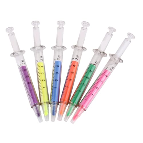 Tofficu 24Stücke Highlighter Stifte Kreative und Lustige Marker Gemischten Farben für Schule und Büro Markieren und Beschriften von Notizen von Tofficu