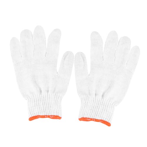 Tofficu 24paare Rutschfeste Arbeitsschutzhandschuhe Rutschfeste Handschuhe Nylonhandschuhe Handschuh Aus Baumwollgarn Weiß Tofficu 24paare Rutschfeste Arbeitsschutzhandschuhe Rutschfeste Handschuhe Nylonhandschuhe Handschuh Aus Baumwollgarn Weiß von Tofficu