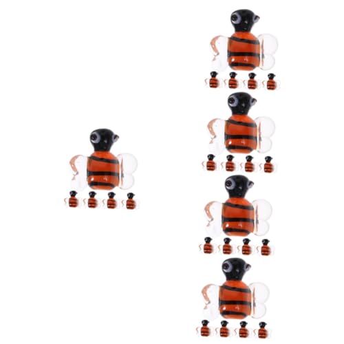 Tofficu 25 Stck Teiliges Bienen Anhänger für Schmuckherstellung Leichtes Hautfreundliches Design Realistische Kleine Bienen für DIY Halsketten Armbänder und Ohrringe Geschenkidee für von Tofficu