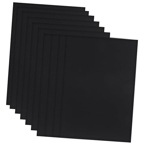 Tofficu 25 Stück Schwarzes Cardstock Papier M² Vintage Bastelkarton für DIY Scrapbooking Einladungen Fotoalben Handliches Robustes Bastelpapier für Kreative Projekte Tofficu 25 Stück Schwarzes Cardstock Papier M² Vintage Bastelkarton für DIY Scrapbooking Einladungen Fotoalben Handliches Robustes Bastelpapier für Kreative Projekte von Tofficu