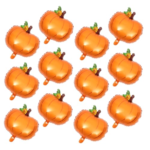 Tofficu 25 Stück Teiliges Folienballons Kürbisform Aufblasbare Pumpkin Partydeko für Herbst Thanksgiving-feiern Vielseitig Einsetzbare Aluminiumfolie Ballons für Innen Außendekoration Tofficu 25 Stück Teiliges Folienballons Kürbisform Aufblasbare Pumpkin Partydeko für Herbst Thanksgiving-feiern Vielseitig Einsetzbare Aluminiumfolie Ballons für Innen Außendekoration von Tofficu
