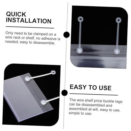 Tofficu 25 Stück Teiliges PVC Preisschild mit Buckle Langlebig und Abnehmbar Glatte Oberfläche Geeignet für Supermarkt Regal Preisanzeige Praktische Preisschilder für Einkaufszentren und Tofficu 25 Stück Teiliges PVC Preisschild mit Buckle Langlebig und Abnehmbar Glatte Oberfläche Geeignet für Supermarkt Regal Preisanzeige Praktische Preisschilder für Einkaufszentren und von Tofficu