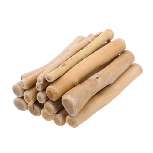 Tofficu 250G Natürliches Treibholzdekor Lange Holzstäbe für DIY Bastelprojekte Antiseptisches Holz für Aquarien und Mikrolandschaften für Boho Stil von Tofficu