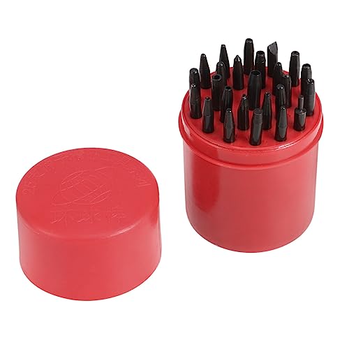 Tofficu 25Stücke Uhrmacher Werkzeug Teiliges Stanzwerkzeug Für Uhrzeiger Und Armbänder Professioneller Hand Presser Für Präzise Uhrreparaturen Langlebig Und Leicht Zu Bedienen von Tofficu