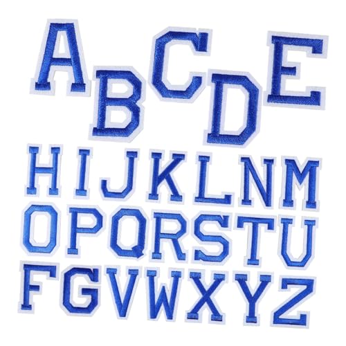 Tofficu 26 Stück Teiliges Bügelbuchstaben Aufnäher für Kleidung mit Gesticktem Alphabet Strapazierfähige Polyester Patches zum Aufbügeln oder Reparieren von Jeans Taschen Hüten und DIY Tofficu 26 Stück Teiliges Bügelbuchstaben Aufnäher für Kleidung mit Gesticktem Alphabet Strapazierfähige Polyester Patches zum Aufbügeln oder Reparieren von Jeans Taschen Hüten und DIY von Tofficu