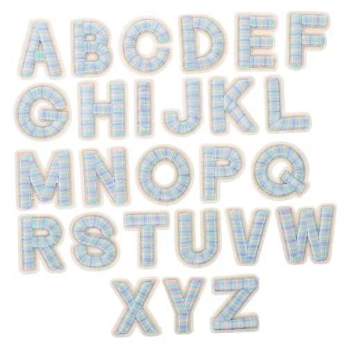 Tofficu 26 Stück Teiliges Bügelbuchstaben Patches aus Besticktem Farbige Applikationen für DIY Kleidung Schuhe Taschen und Hüte Flexible Textilflicken zum Aufbügeln und Reparieren Tofficu 26 Stück Teiliges Bügelbuchstaben Patches aus Besticktem Farbige Applikationen für DIY Kleidung Schuhe Taschen und Hüte Flexible Textilflicken zum Aufbügeln und Reparieren von Tofficu