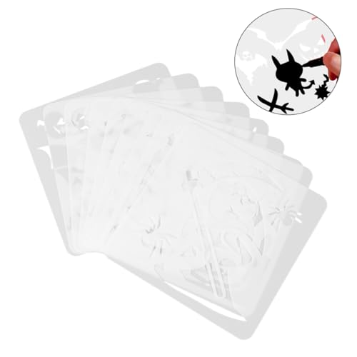 Tofficu 28 Stück Malvorlage Schablone Kürbisse Dekorationen Malerei halloween wanddeko halloween basteln Witch stencils Cartoon-Zeichnungsvorlage Kinderzeichnungsvorlage das Haustier Weiß Tofficu 28 Stück Malvorlage Schablone Kürbisse Dekorationen Malerei halloween wanddeko halloween basteln Witch stencils Cartoon-Zeichnungsvorlage Kinderzeichnungsvorlage das Haustier Weiß von Tofficu