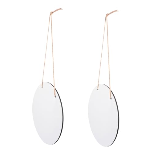 Tofficu 2Stücke DIY Holzschild Leere Hängeschilder für Sublimation Dekoration für Zuhause Büro Restaurant und Mehr von Tofficu