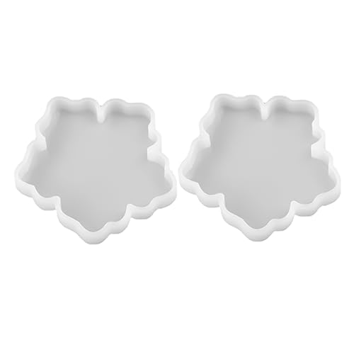 Tofficu 2Stücke DIY Silikonformen für Blumenmuster Epoxidharz Gießform für Anhänger Untersetzer und Dekorationen für Heim und Bastelprojekte Weiß S Tofficu 2Stücke DIY Silikonformen für Blumenmuster Epoxidharz Gießform für Anhänger Untersetzer und Dekorationen für Heim und Bastelprojekte Weiß S von Tofficu