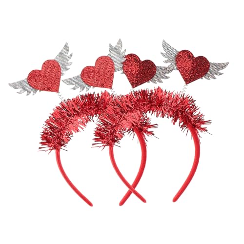 Tofficu 2pcs Rotes Pailletten Haarband Für Hochzeitsbühne Performance Glitter Herz Haarband Valentinstag Herzkostümzubehör Für Valentinstagdekorationen Tofficu 2pcs Rotes Pailletten Haarband Für Hochzeitsbühne Performance Glitter Herz Haarband Valentinstag Herzkostümzubehör Für Valentinstagdekorationen von Tofficu