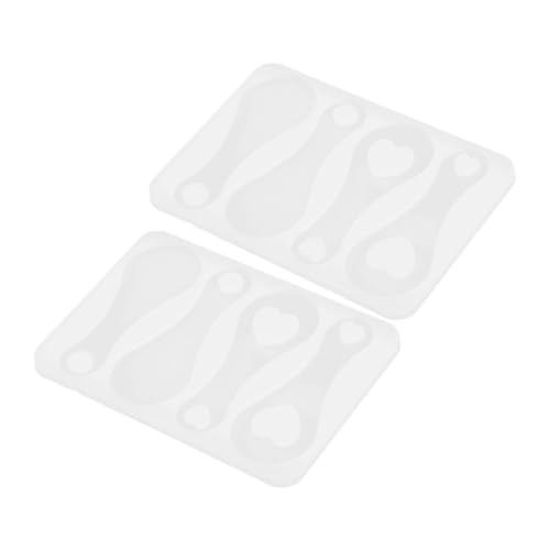 Tofficu 2stücke Trolley Token Gießform Diy Schlüsselanhänger Mold Für Einkaufswagen Zubehör Langlebige Epoxy-harzform Mit Spiegel- Für Kreative Bastelprojekte von Tofficu
