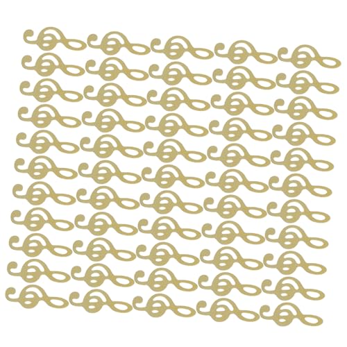 Tofficu 3 Boxen Musikalische Noten Metallfüller für Epoxidharz Kreative Schmuckherstellung Einfache Verwendung für Diy Projekte Goldene Noten für Einzigartige Designs von Tofficu