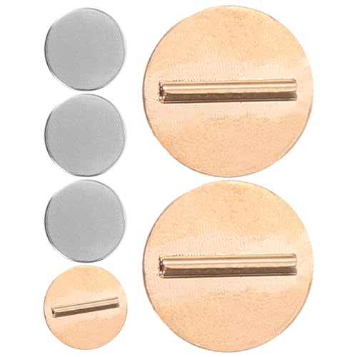 Tofficu 3 Paar Mini-Magnet-Brosche-Pin-Konverter Mini-Pin-Brosche-Konverter Metall-Pin-Rückseiten Für Dünnen Stoff Kostenlose Kleidungs-Magnetschnalle Golden von Tofficu