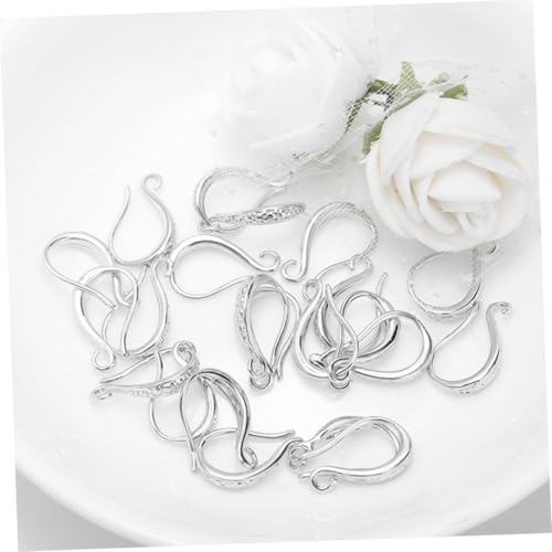 Tofficu 3 Paar Ohrhaken DIY Schmuckzubehör Weißgold Feine Verarbeitung Langlebig Ohrschmuck Geeignet für Basteln Büro Party und Alltag Damen Ohrhaken Zubehör Tofficu 3 Paar Ohrhaken DIY Schmuckzubehör Weißgold Feine Verarbeitung Langlebig Ohrschmuck Geeignet für Basteln Büro Party und Alltag Damen Ohrhaken Zubehör von Tofficu