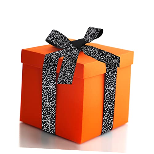 Tofficu 3 Rollen 5 Halloween-Gurtband Party Netz Halloween-Bänder zum Basteln wickeln Dekoration Ripsband geschenkband halloween haarschmuck halloween dekoratives Band Bandband Polyester Tofficu 3 Rollen 5 Halloween-Gurtband Party Netz Halloween-Bänder zum Basteln wickeln Dekoration Ripsband geschenkband halloween haarschmuck halloween dekoratives Band Bandband Polyester von Tofficu