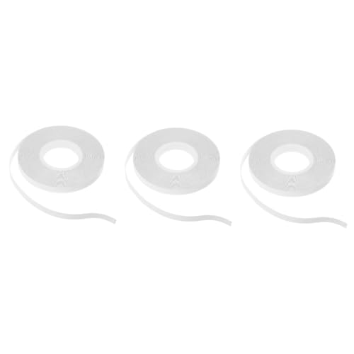 Tofficu 3 Rollen Wasserdichtes Doppelseitiges Klebeband für Quilting Handgefertigtes Nähband Temporäre Fixierung für Stoffe für Patchwork und Applikationen Tofficu 3 Rollen Wasserdichtes Doppelseitiges Klebeband für Quilting Handgefertigtes Nähband Temporäre Fixierung für Stoffe für Patchwork und Applikationen von Tofficu