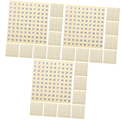 Tofficu 3 Sätze Aufkleber Mit Klassifizierungsnummern Runden Nummernaufkleber Aus Papier Zahlen Vielzweckleiter Nummern Aufkleber Stickbilder Etikett Nummernaufkleber 1-100 15 Blätter * 3 Tofficu 3 Sätze Aufkleber Mit Klassifizierungsnummern Runden Nummernaufkleber Aus Papier Zahlen Vielzweckleiter Nummern Aufkleber Stickbilder Etikett Nummernaufkleber 1-100 15 Blätter * 3 von Tofficu