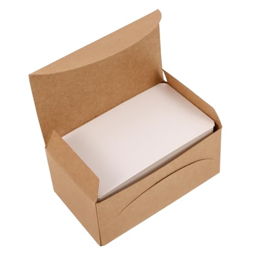 Tofficu 3 Sätze Blanko Karteikarten Weiße Diy Notizkarten Papier Für Gestalten Lernen Und Geschenkkarten Für Scrapbooking Und Persönliche Projekte 100 Stück * 3 von Tofficu