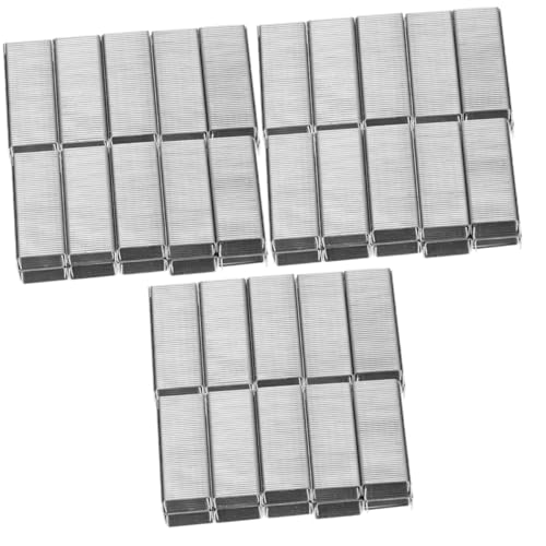 Tofficu 3 Sätze Boxen Standard Heftklammern Aus Metall Kompakte Multifunktionale Nachfüllklammern Für Büro Schule Und Zuhause Praktische Langlebige Heftklammern Für Hefter Und 15boxen*3 von Tofficu