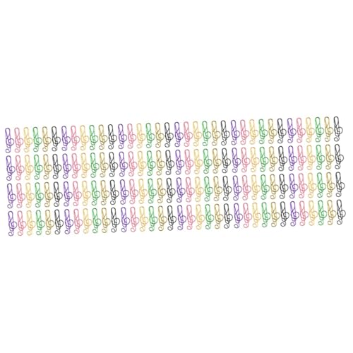 Tofficu 3 Sätze Büroklammer Beachten Trendige Goldene Büroklammer Verschiedene Büroklammern Pastell Briefpapier Stichworte Klein Sortiert Office-datei-clip Farbig Musik Metall 75 Stück * 3 von Tofficu