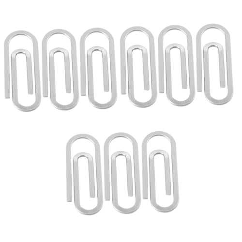 Tofficu 3 Sätze Büroklammer Clips Papier Das Büro Datei Klein Bunt Rechnungen Fixieren Geldscheinklammer Aus Metall Aktenhalter Miniclip Bürozubehör Rostfreier Stahl Silver 3 Stücke * 3 Tofficu 3 Sätze Büroklammer Clips Papier Das Büro Datei Klein Bunt Rechnungen Fixieren Geldscheinklammer Aus Metall Aktenhalter Miniclip Bürozubehör Rostfreier Stahl Silver 3 Stücke * 3 von Tofficu