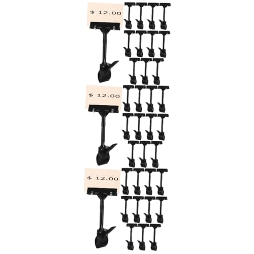 Tofficu 3 Sätze Clip Für Produktschilder Aus Kunststoff Preiskarten-organizer Handel Steht Verstellwinkel Schaufensterdekoration Das Etikett Kleiderständer Preiskartenhalter 12 Stücke * 3 Tofficu 3 Sätze Clip Für Produktschilder Aus Kunststoff Preiskarten-organizer Handel Steht Verstellwinkel Schaufensterdekoration Das Etikett Kleiderständer Preiskartenhalter 12 Stücke * 3 von Tofficu