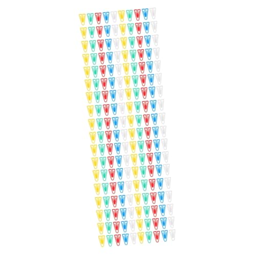 Tofficu 3 Sätze Dreieckige Büroklammer Kleine Papierklammern Kreative Formen Von Büroklammern Spender Medium Bindeklammern Bulk Dekorative Banknotenklemme Büro Büroklammern 100 Stück * 3 Tofficu 3 Sätze Dreieckige Büroklammer Kleine Papierklammern Kreative Formen Von Büroklammern Spender Medium Bindeklammern Bulk Dekorative Banknotenklemme Büro Büroklammern 100 Stück * 3 von Tofficu